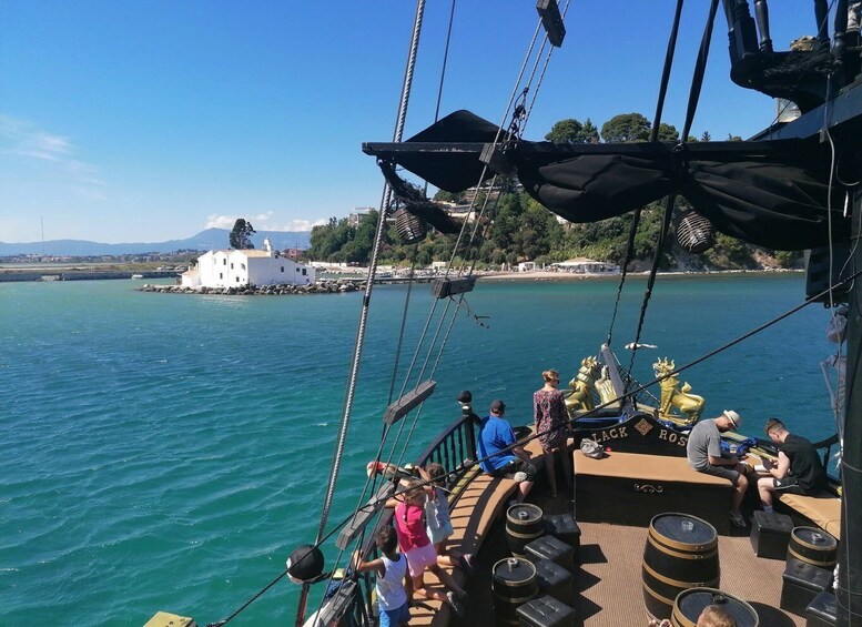 Picture 1 for Activity Corfu Town: Pirate Ship Coastal Cruise