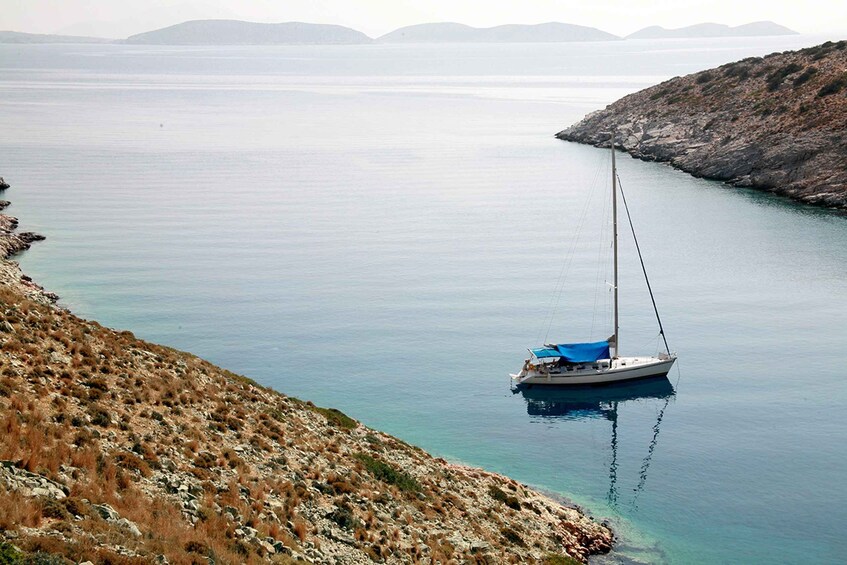 Picture 8 for Activity Heraklion: Small-Group Sailing Trip to Dia Island with Lunch