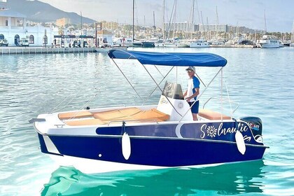 Rental of New Motor Catamaran without Licence in Malaga