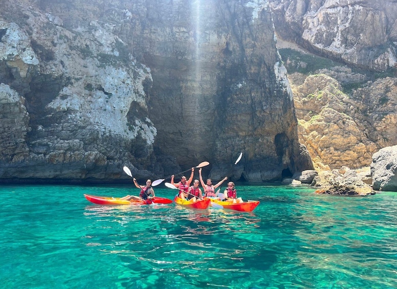 Picture 1 for Activity Jávea: Cala Portixol Kayak Tour with Caves & Snorkeling