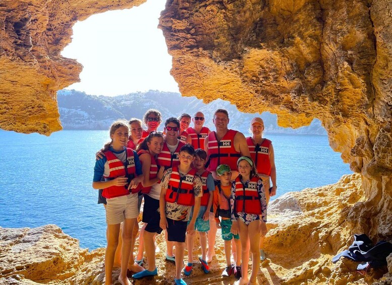 Picture 8 for Activity Jávea: Cala Portixol Kayak Tour with Snorkel & Cliff Jumping