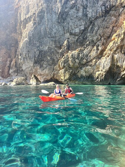 Picture 11 for Activity Cala Tango: Marine Reserve Cave & Snorkel Kayak Rent