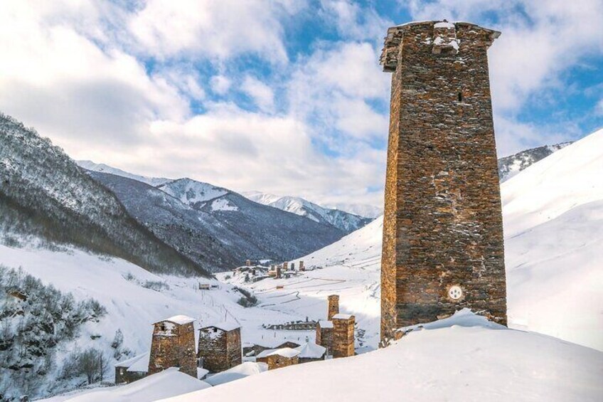 svaneti mestia ushguli snow tour