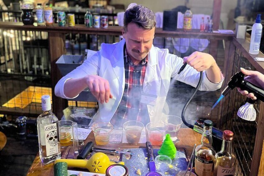 Mad Scientist Cocktail and Mocktail Lab