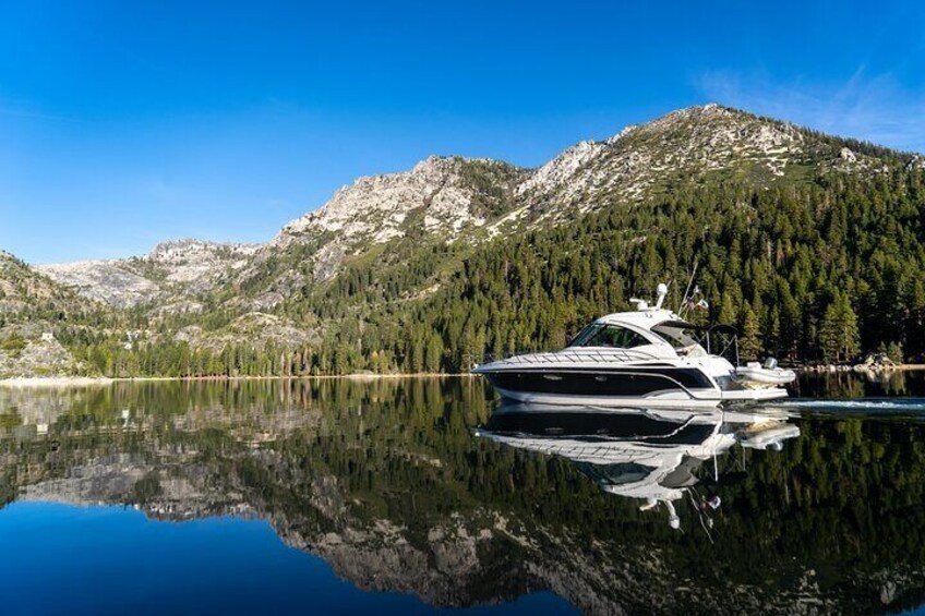 North Lake Tahoe Yacht Charter: 45' Formula with Captain