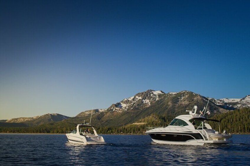 North Lake Tahoe Yacht Charter: 45' Formula with Captain