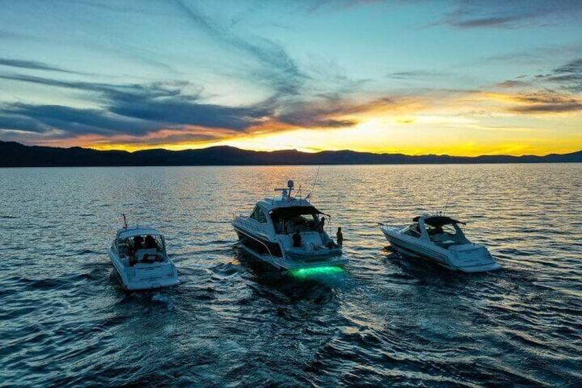 North Lake Tahoe Yacht Charter: 45' Formula with Captain