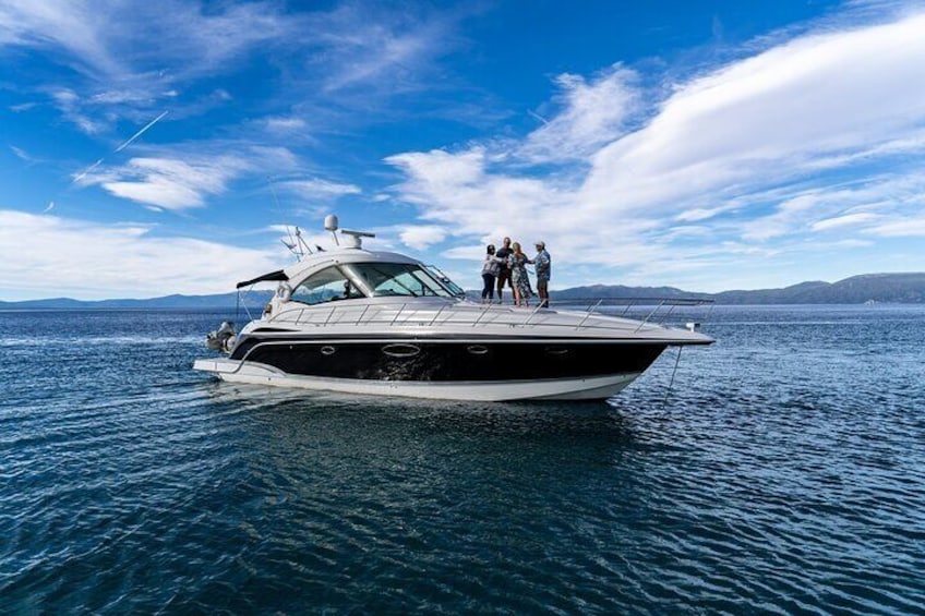 North Lake Tahoe Yacht Charter: 45' Formula with Captain