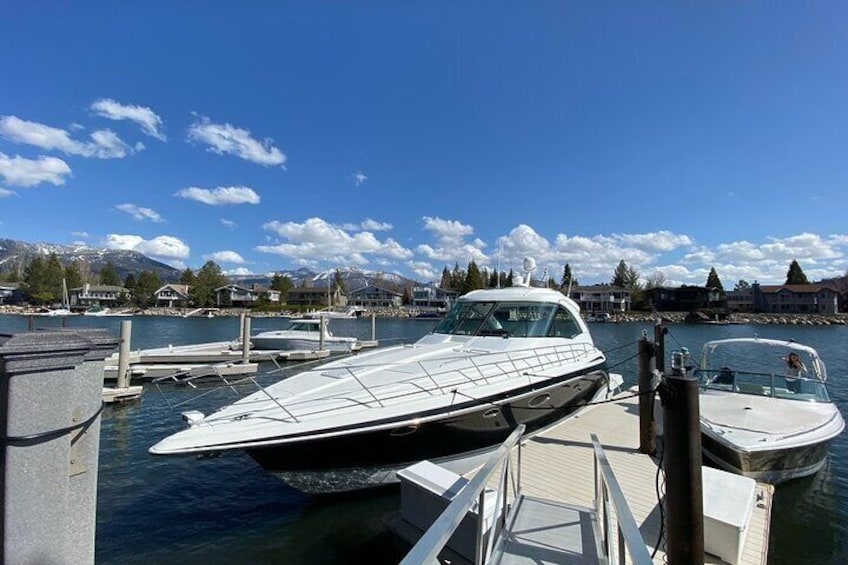 North Lake Tahoe Yacht Charter: 45' Formula with Captain