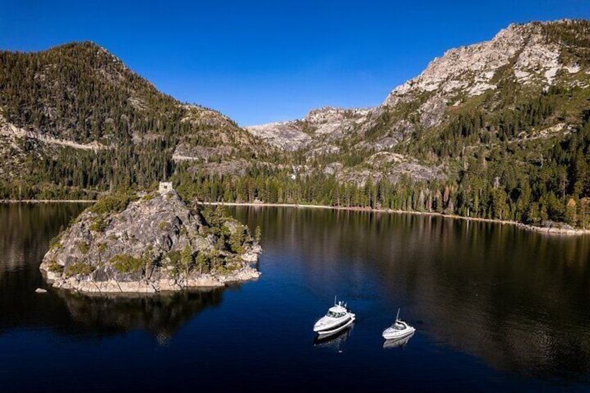 North Lake Tahoe Yacht Charter: 45' Formula with Captain