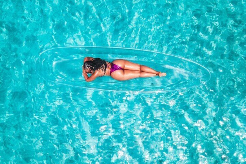 Beautiful Clear Canoe Photoshoot