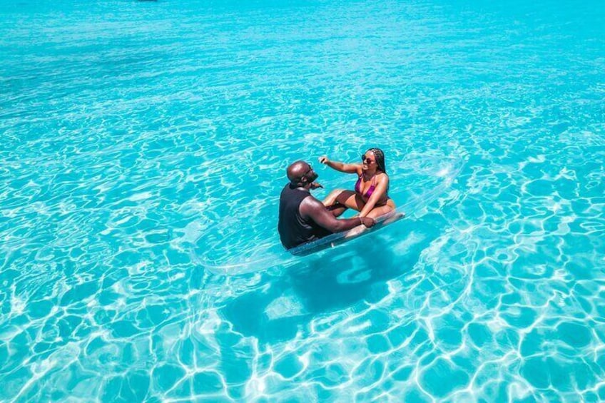 Beautiful Clear Canoe Photoshoot