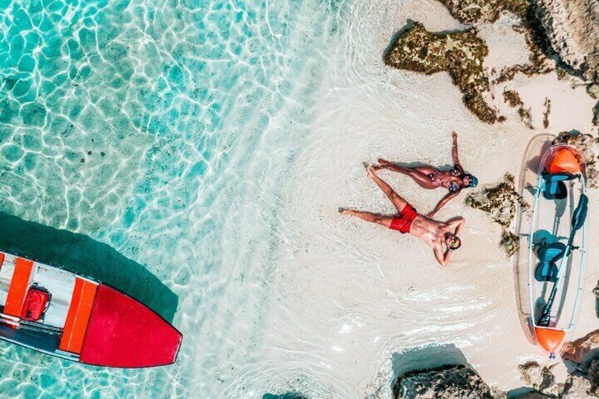 Beautiful Clear Canoe Photoshoot