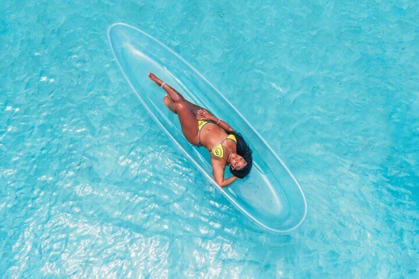 Curacao Clear Kayak Photoshoot + FREE Videoshoot,Cocktails,Shots!