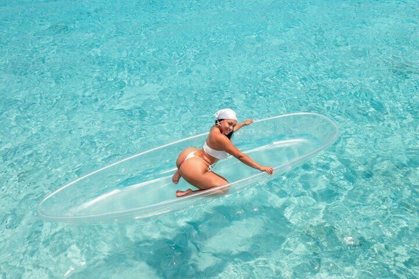Curacao Clear Kayak Photoshoot + FREE Videoshoot,Cocktails,Shots!