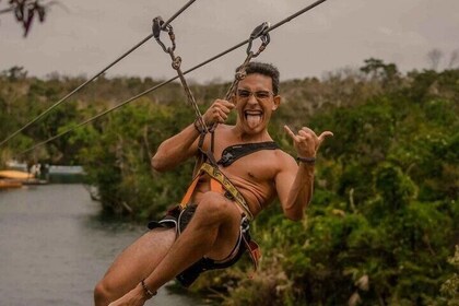 Tulum Tankah Eco-Adventure: Cenotes, Ziplines & Lunch