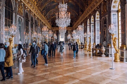 Place de Versailles avec tout le domaine et audioguide