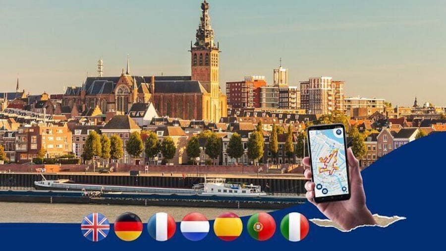 Nijmegen: City Walk with Audio Guide in 7 Languages on your Phone