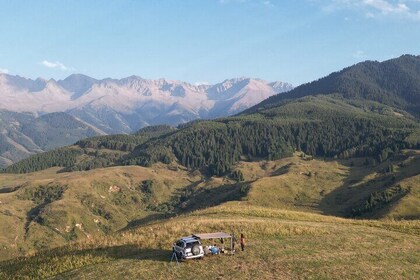 Almaty Nature Kaskelen hills day Tour by Off Road Vehicle