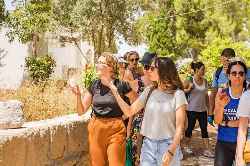 Group Guided Bike Tour of Carthage Archeological Site in Tunisia