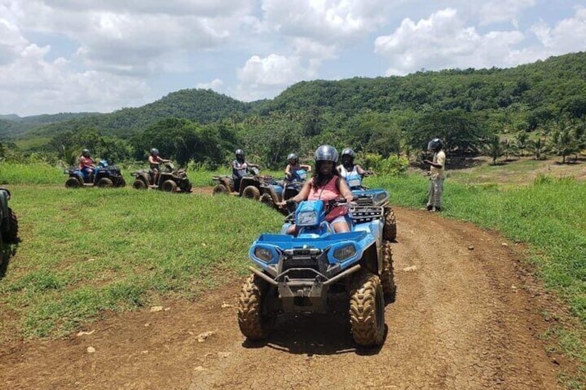 Private ATV & Bamboo Rafting Experience