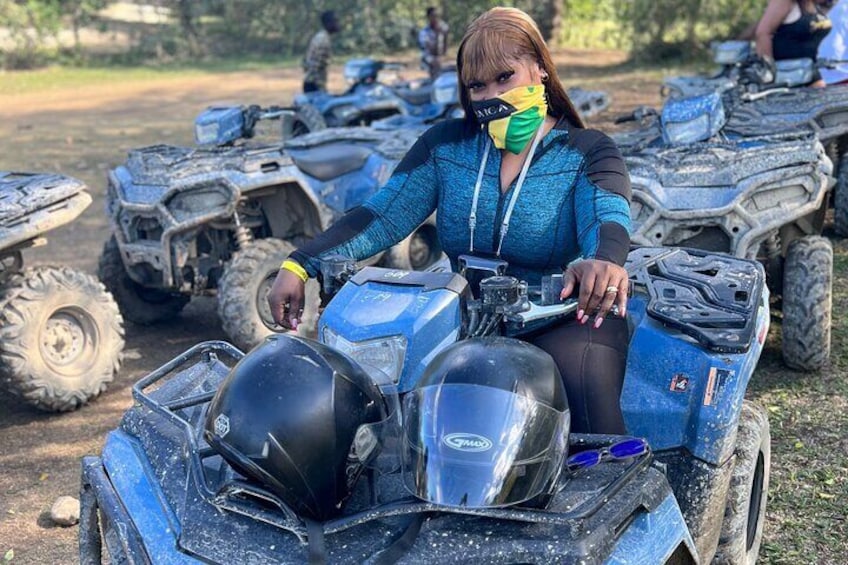 Private ATV & Bamboo Rafting Experience