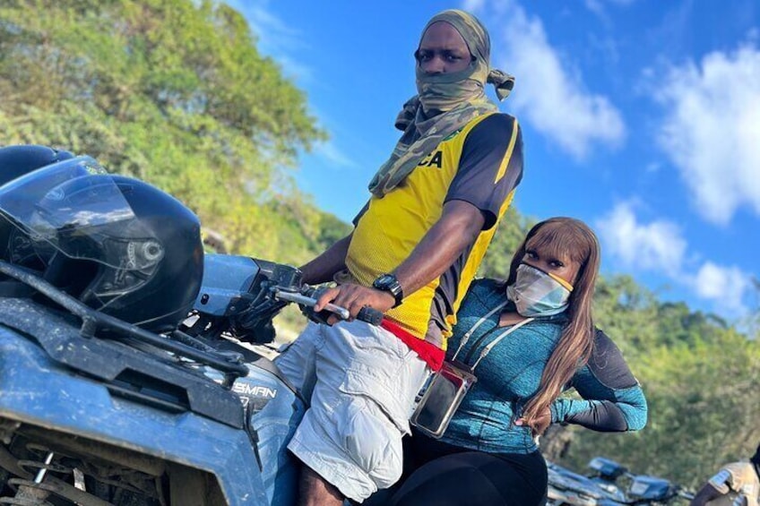 ATV Riding & Bamboo Rafting With Limestone Foot Massage.