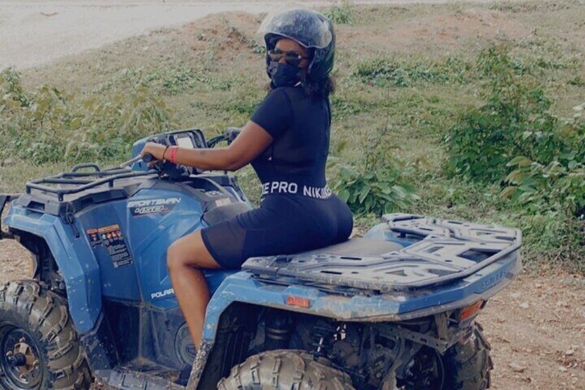 Private ATV & Bamboo Rafting Experience