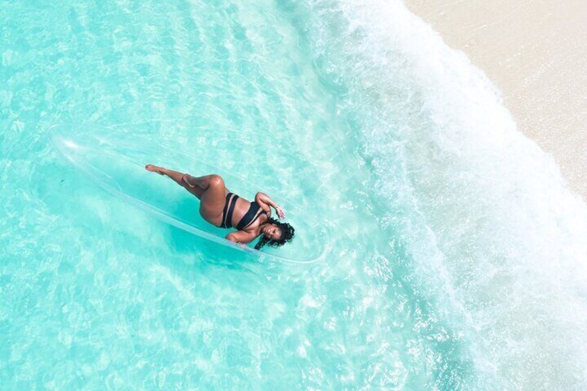 Clear Kayak PhotoShoot Grand Turk Island