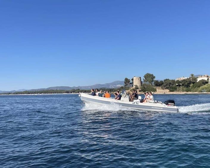 Santa Maria Navarrese: Grotta del Fico and Beaches Boat Trip