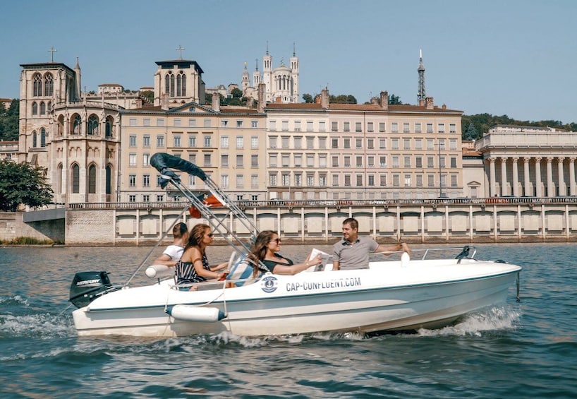 Picture 2 for Activity Lyon: rent an electric boat