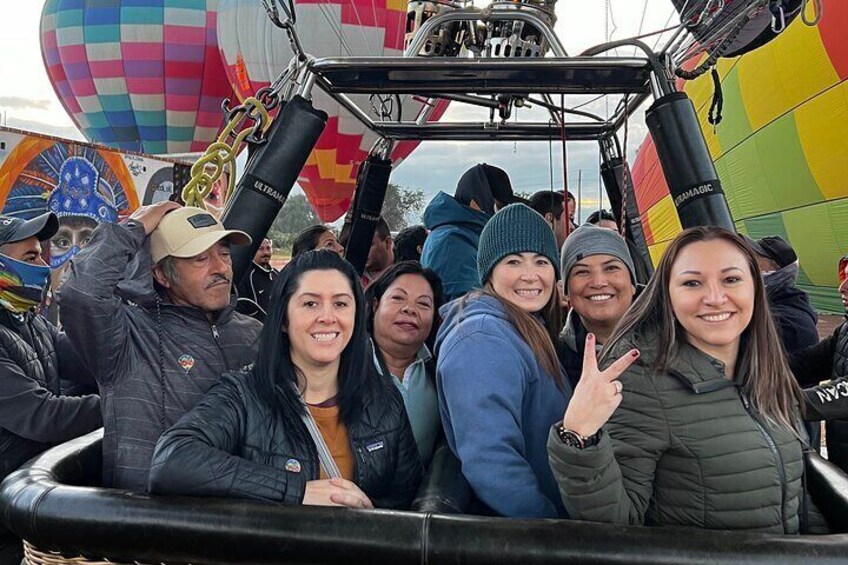 Balloon Flight Over Teotihuacan