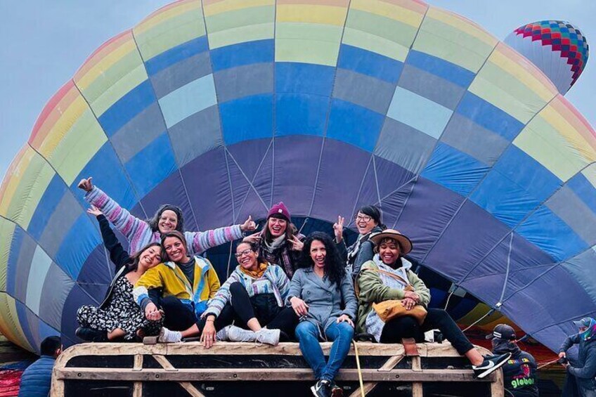 Balloon Flight Over Teotihuacan