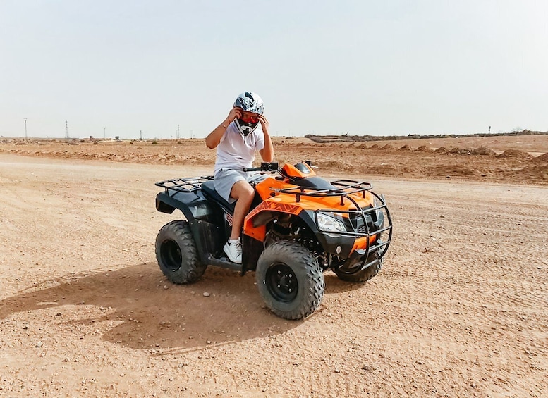 Picture 7 for Activity Marrakech: Quad Bike Tour to Palm Oasis and Jbilat Desert