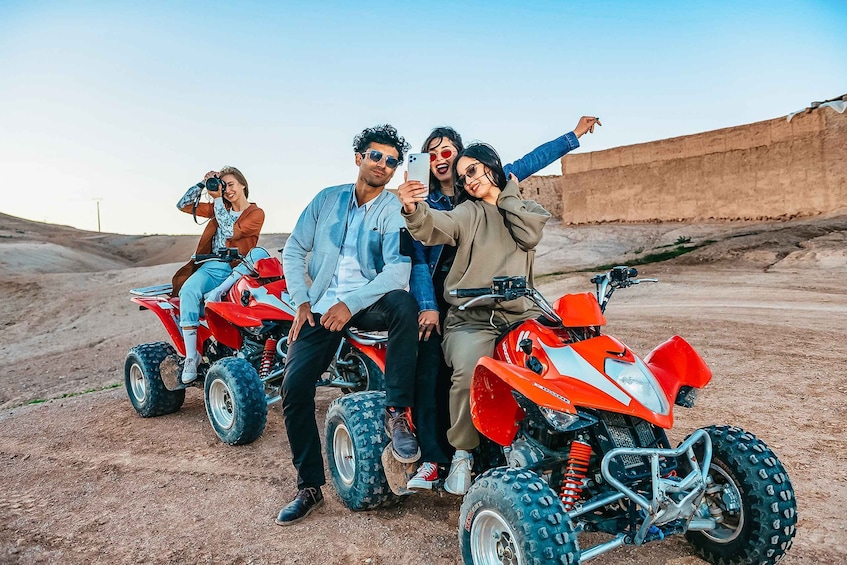 Picture 9 for Activity Marrakech: Quad Bike Tour to Palm Oasis and Jbilat Desert