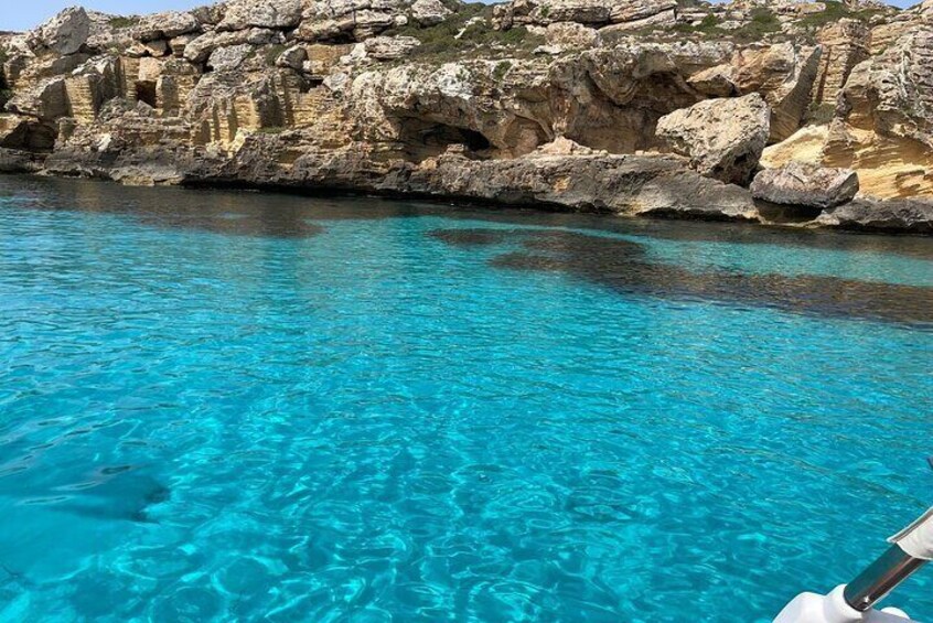 Excursion to the Egadi Cala Bue Marino