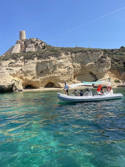 Cagliari: Sella del Diavolo Boat Tour with Drinks and Snacks