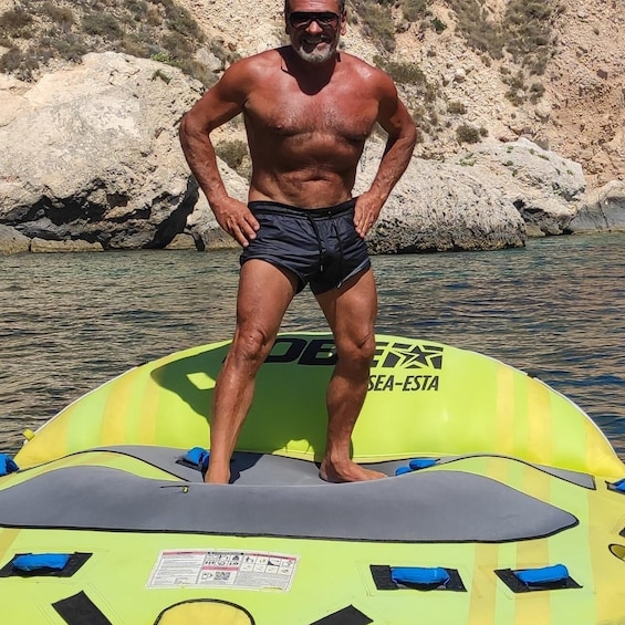 Picture 23 for Activity Cagliari: Sella del Diavolo Boat Magic Tour Drink & Snacks