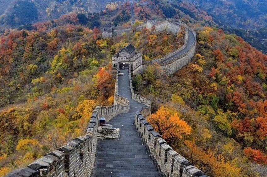 The Great Wall in autumn