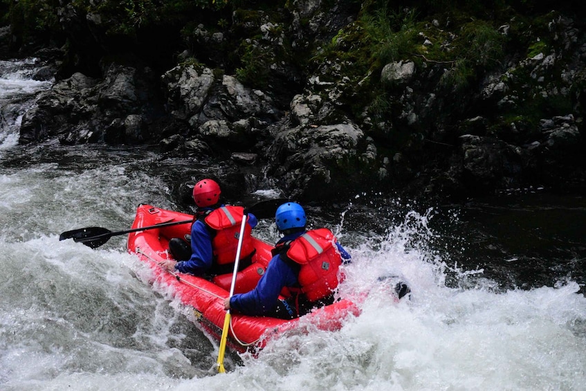 Picture 2 for Activity Te Awa Kairangi Grade 3 Wilderness Whitewater Duckie Tour