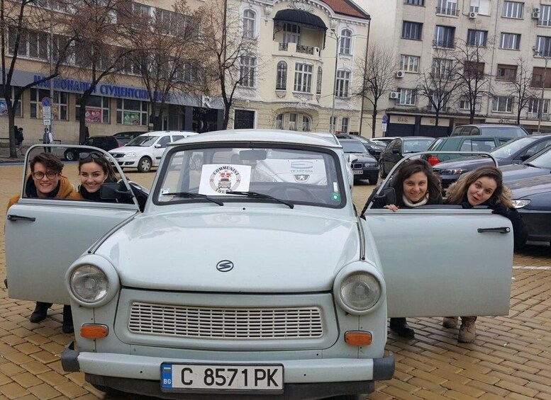 Sofia: Communist Relics Driving Tour In A Trabant Car