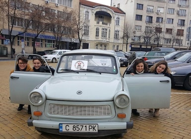 Sofia: Communist Relics Driving Tour In A Trabant Car