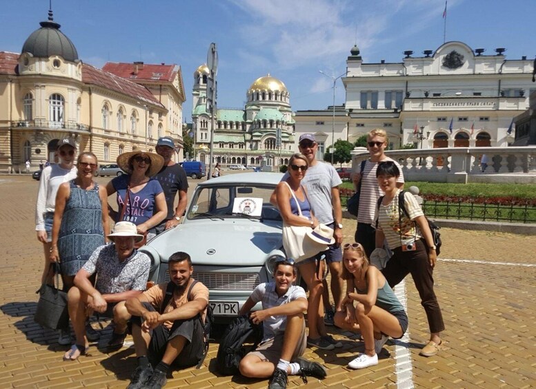 Picture 3 for Activity Sofia: Communist Relics Driving Tour In A Trabant Car