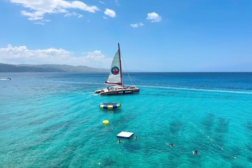 Bamboo Rafting, Catamaran Party Boat & Snorkeling In Montego Bay 