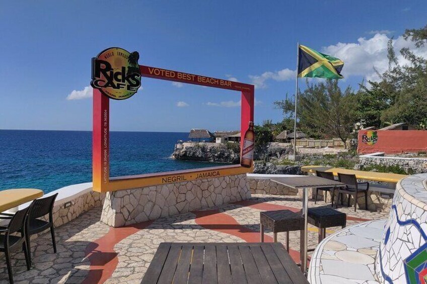 Ricks Cafe and Negril Seven Miles Beach Irie Tour