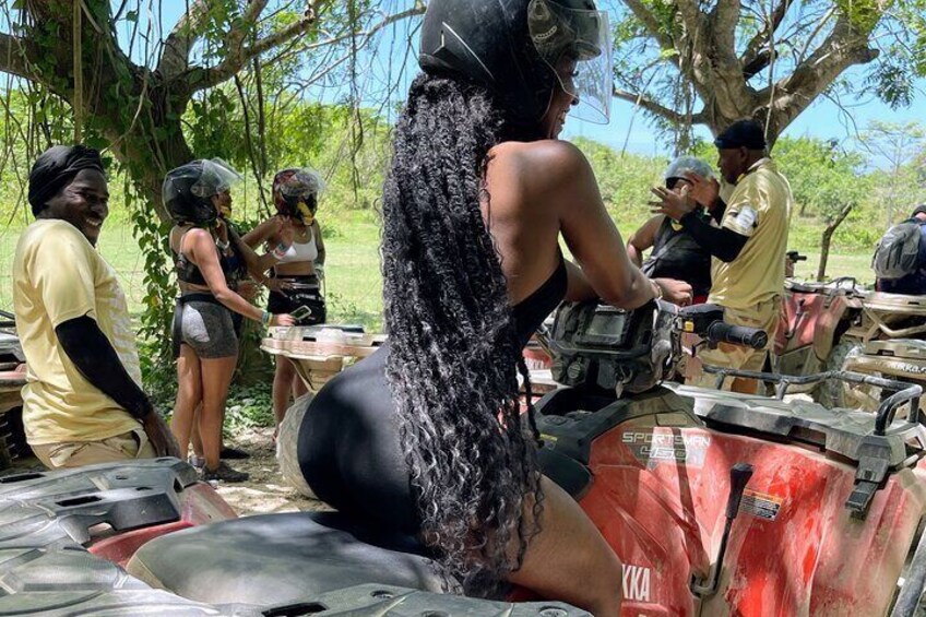 Private ATV Ride 7 Mile Beach & Rick’s Café Negril Tour