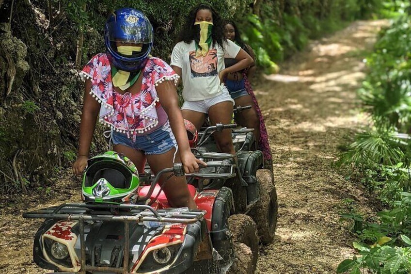 Private ATV Ride 7 Mile Beach & Rick’s Café Negril Tour