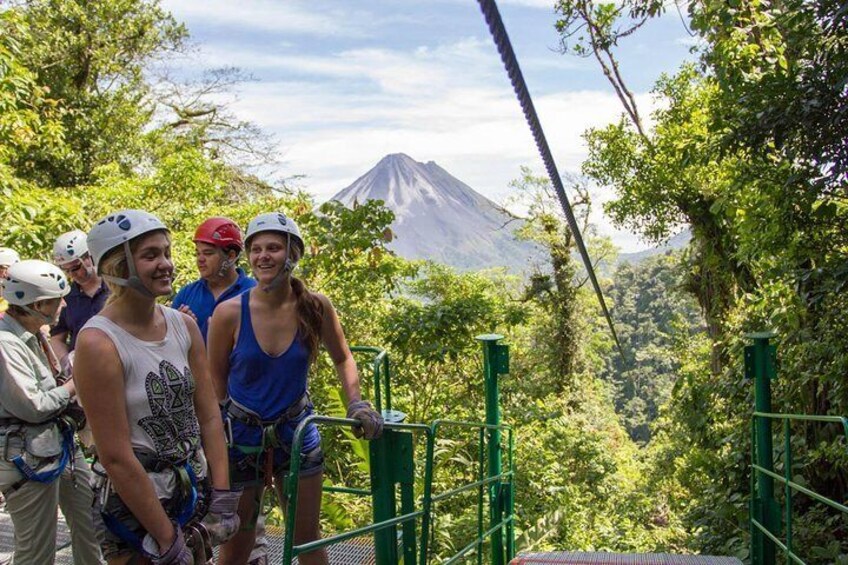 Sky Adventures Park Unmatched Zipline Course & Aerial Tram @ Arenal