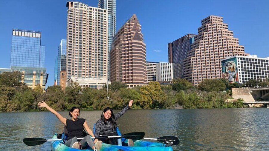 Full-Day Austin Skyline Kayak and Swimming Hole Tour