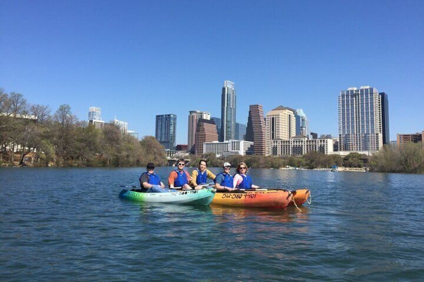 Full-Day Austin Skyline Kayak and Swimming Hole Tour